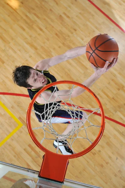 Conceito de competição de basquete — Fotografia de Stock