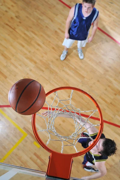 Basket duell — Stockfoto