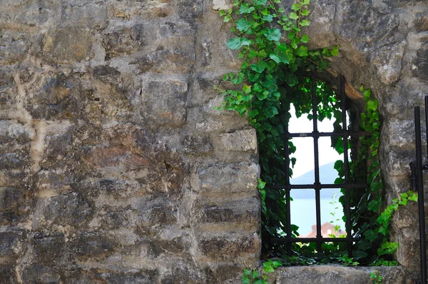 Окно старого завода — стоковое фото