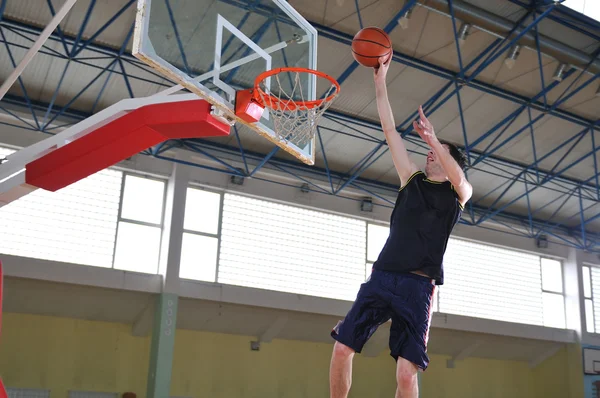 Conceito de competição de basquete — Fotografia de Stock