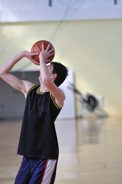 Basketbal pauze — Stockfoto