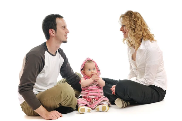 Happy young familyhappy young family — Stock Photo, Image