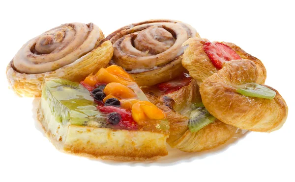 Set of sweet pastry — Stock Photo, Image
