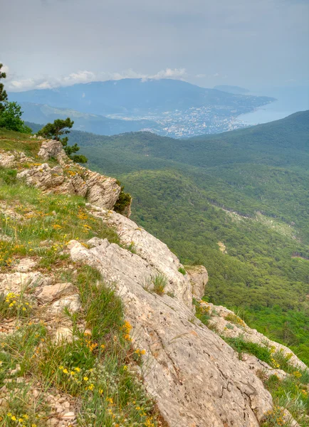 Utsikt över bergen — Stockfoto