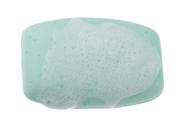 Toilet soap with foam — Stock Photo, Image