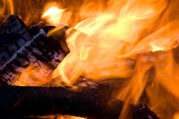 Close-up fire — Stock Photo, Image