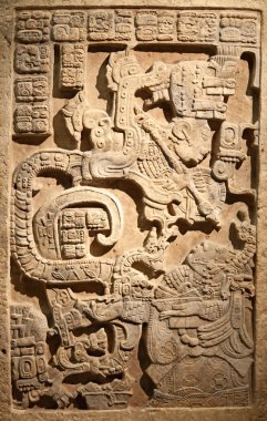 Pre-columbian mexican art clipart