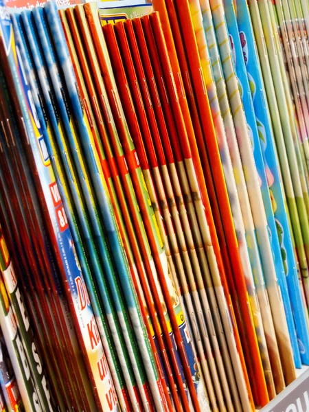 Kolorowe czasopisma — Zdjęcie stockowe