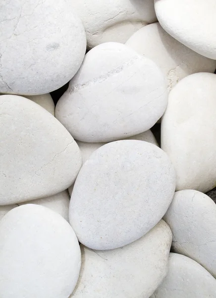 White pebbles — Stock Photo, Image