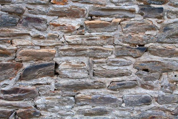 Természetes kő fal háttér — Stock Fotó