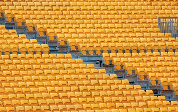 Cadeiras amarelas — Fotografia de Stock