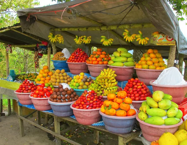 Mercado de fruta — Fotografia de Stock