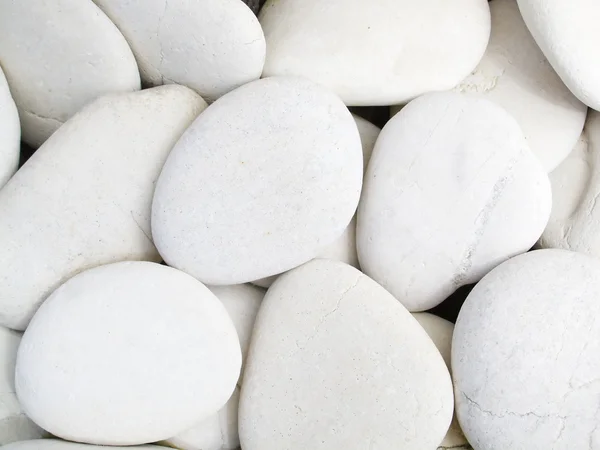 White pebbles — Stock Photo, Image