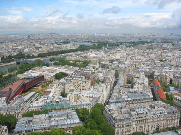 Paříž z Eiffelovy věže — Stock fotografie