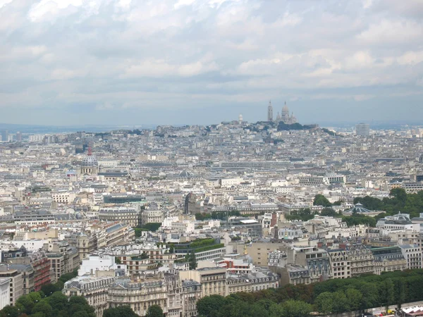 París desde la Torre Eiffel — Foto de Stock