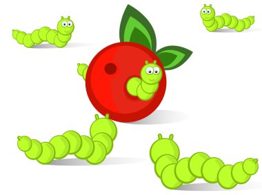 Caterpillars clipart