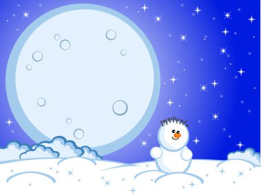 Snowman clipart