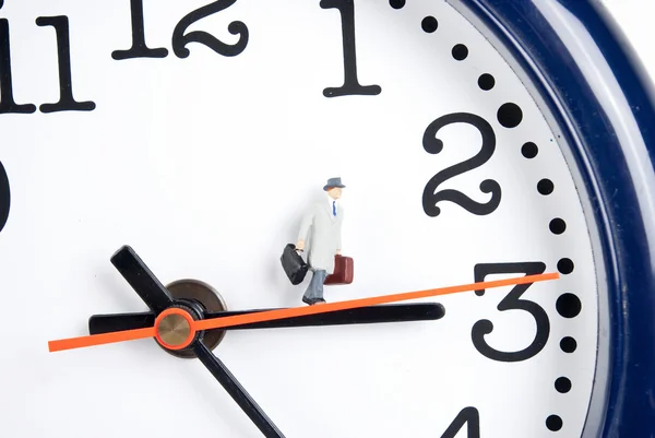 Traveler Clock Time — Stock Photo, Image