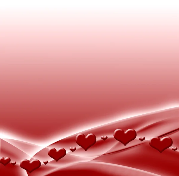 Coração Vermelho — Fotografia de Stock