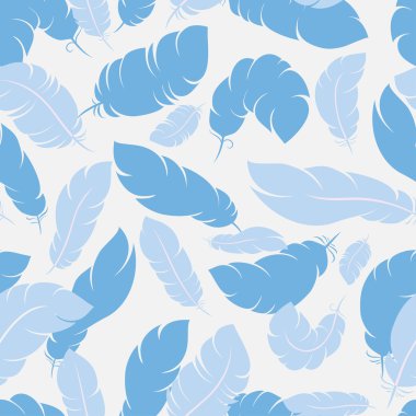 Feather seamless clipart