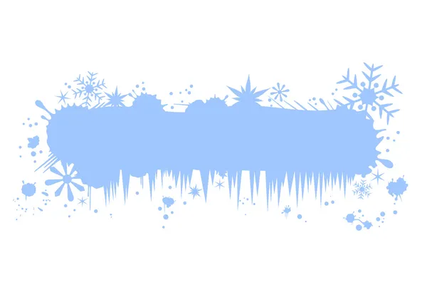Grunge banner de Navidad Ilustración de stock