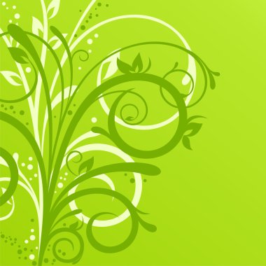 Floral design clipart