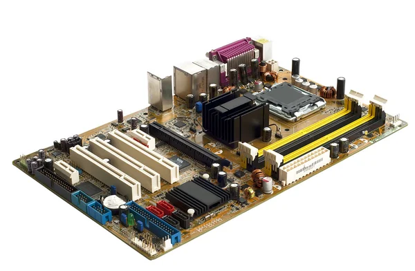 stock image Computer printed circuit board