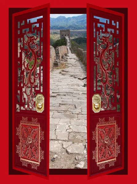 Puerta de entrada de China — Foto de Stock