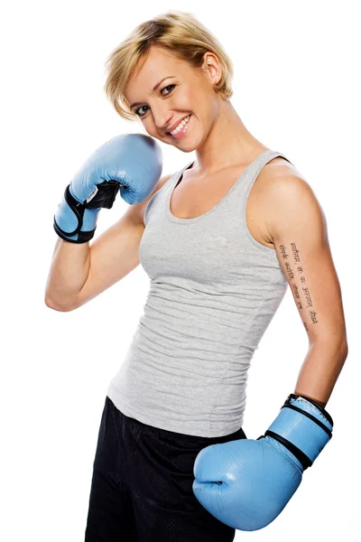 Boxeo mujer —  Fotos de Stock