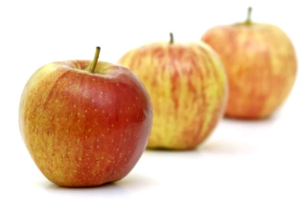 Three apple — Stock Photo, Image