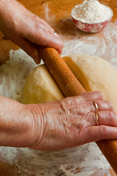 Homemade dough — Stock Photo, Image