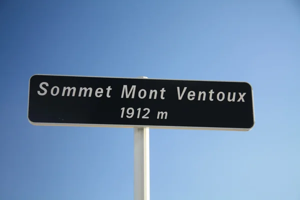 Na szczycie mont ventoux, Francja — Zdjęcie stockowe