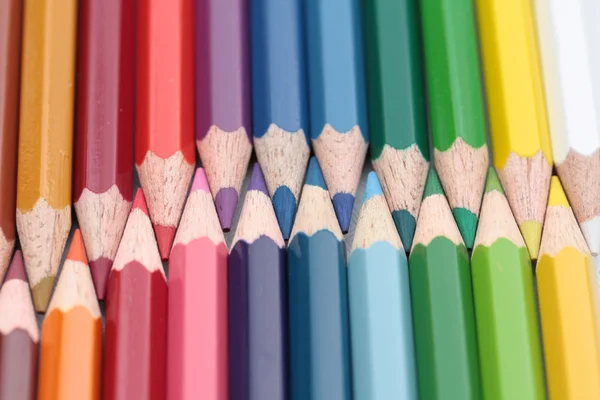 Collection of colorpencils — Stock Photo, Image