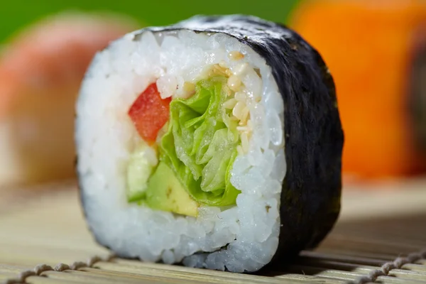 Maki sushi asiático — Foto de Stock