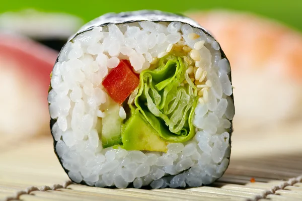 Asiático maki sushi — Fotografia de Stock
