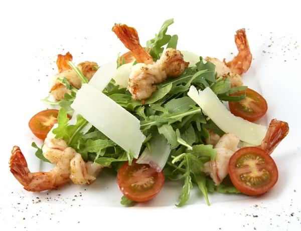 Salată Cezar cu creveți — Fotografie, imagine de stoc