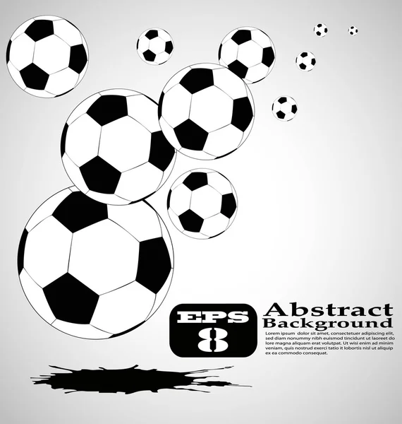 ベクトル抽象サッカーの背景Eps — ストックベクタ