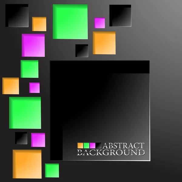 Pozadí abstraktní sqare — Stockový vektor
