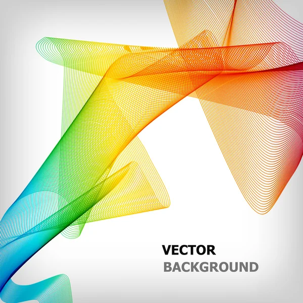 Abstraktní kouře barevné pozadí抽象的なカラフルな煙の背景 — Stockový vektor