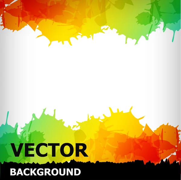The abstract blot colorful background — Stock Vector