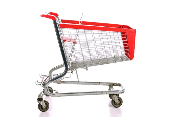 Esvaziar um carrinho de compras — Fotografia de Stock