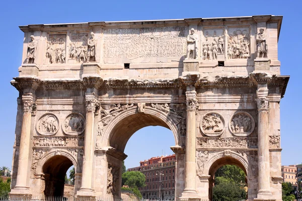 Arco de Constantino em Roma, Itália — Fotografia de Stock