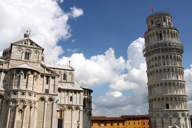 Duomo Katedrali ve Pisa leaning tower