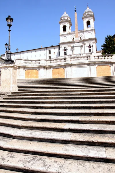 Spanska trappan i Rom Italien — Stockfoto