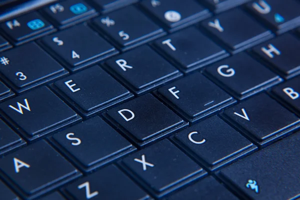 Netbook klávesnice — Stock fotografie