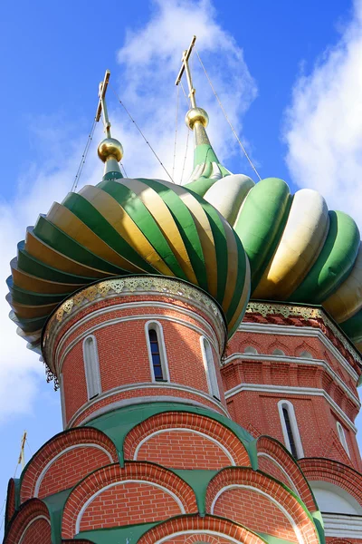 Domes of St. Basil's Cathedral — Stock Photo, Image