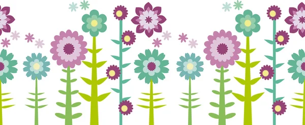 Άνευ ραφής λουλούδι patten — Διανυσματικό Αρχείο