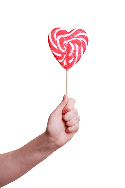 Stock image Lollipop in a hand