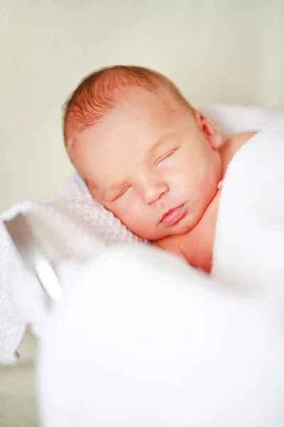 可爱新生婴儿 — 图库照片