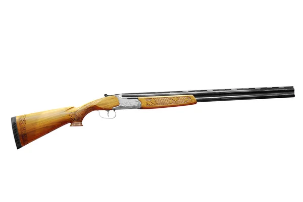 Hunting shotgun isolated — Stock Photo, Image